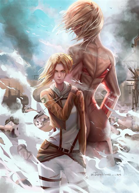 annie aot r34|annie leonhart ai art.